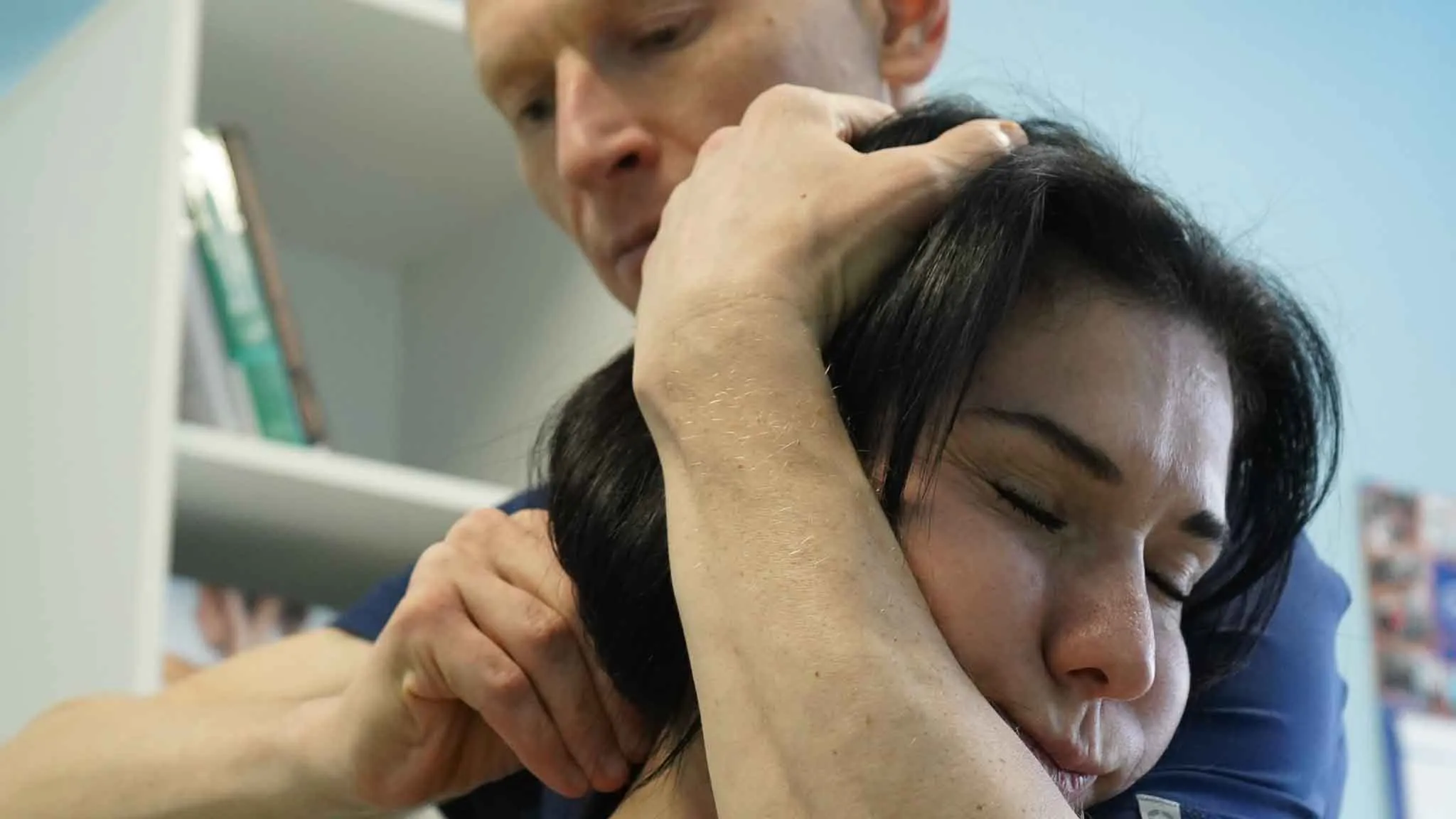 Методика коррекции мышц шеи