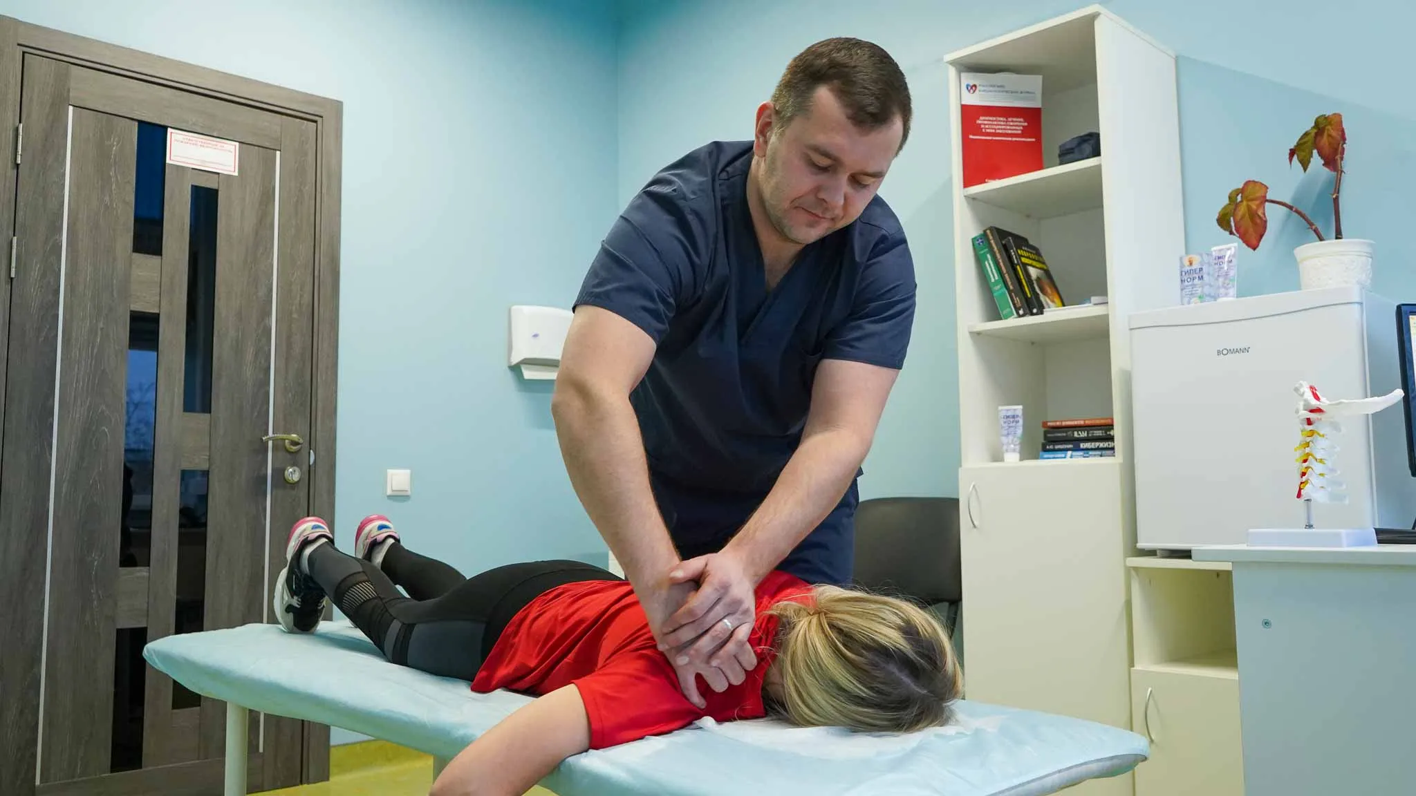 Процедура коррекции спины при детском СДВГ