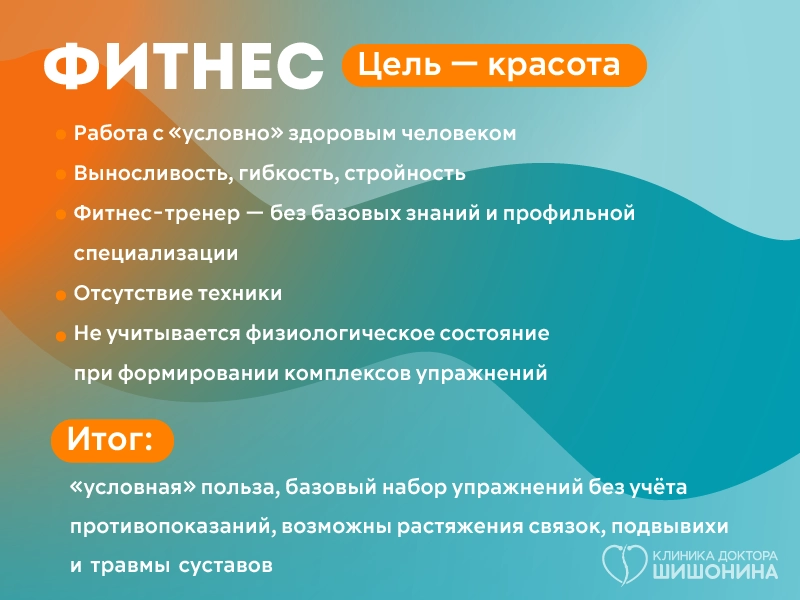 Условно «полезный» фитнес