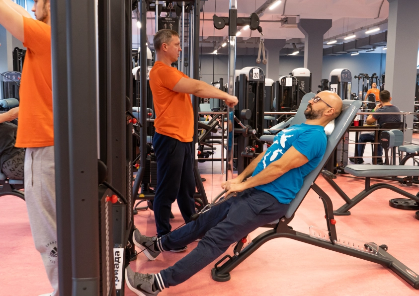 Фото занятий ЛФК в клинике доктора Шишонина