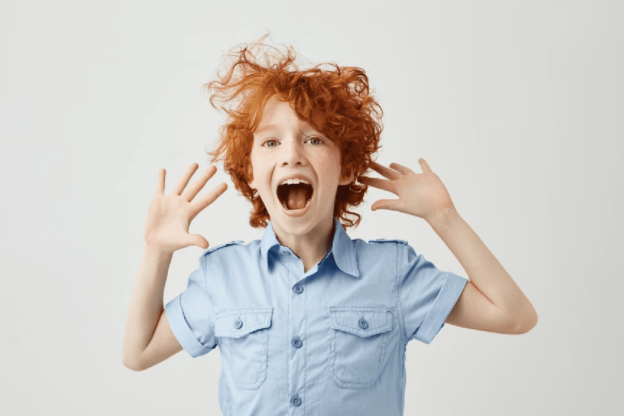 Фото ребёнка с СДВГ проявляющего агрессию