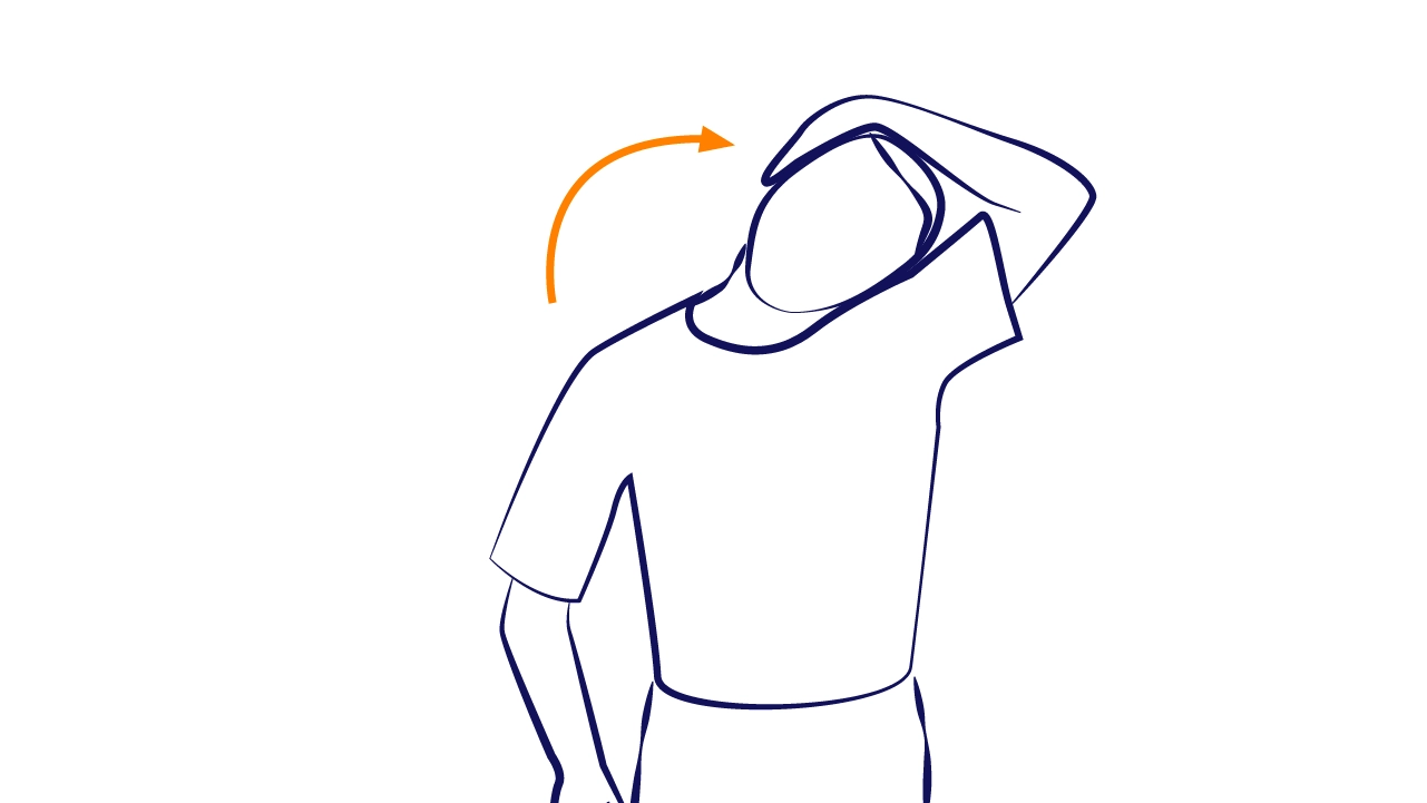 Наклон головы в сторону