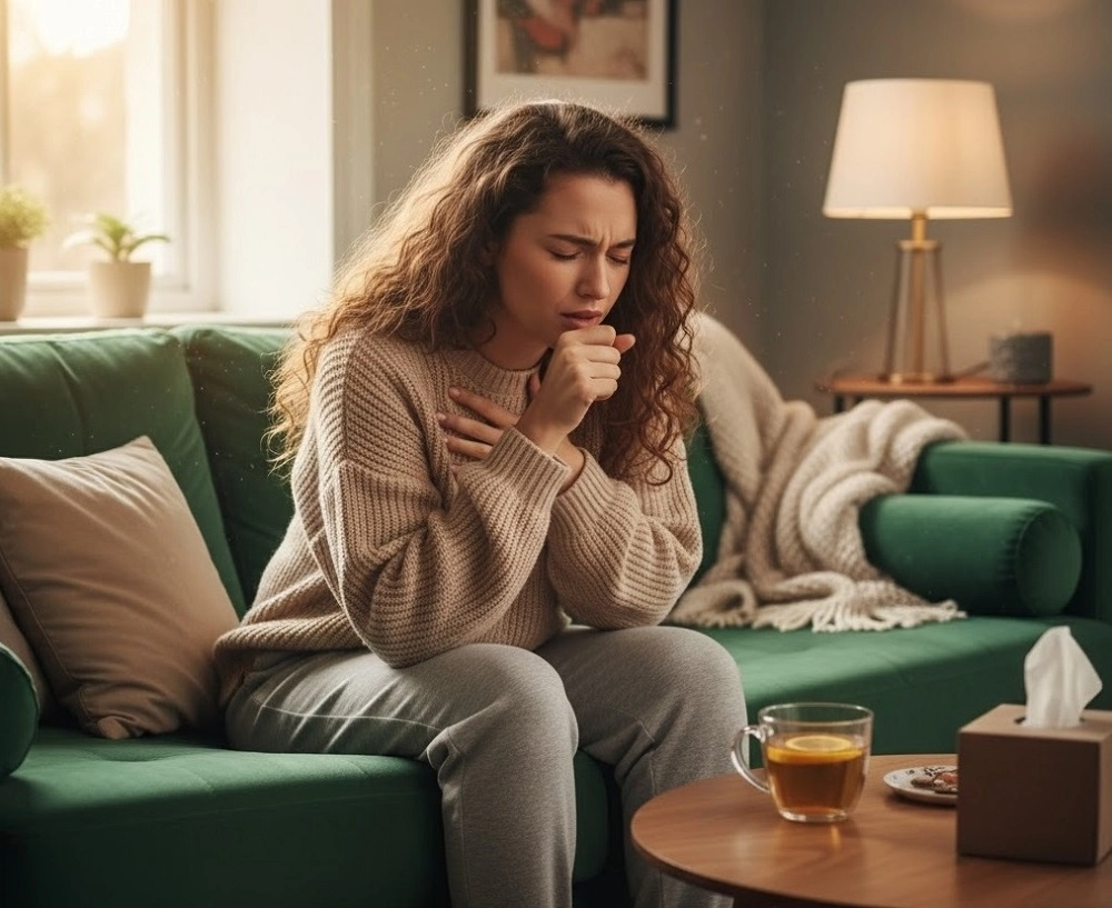 Проявление кашля при остеохондрозе