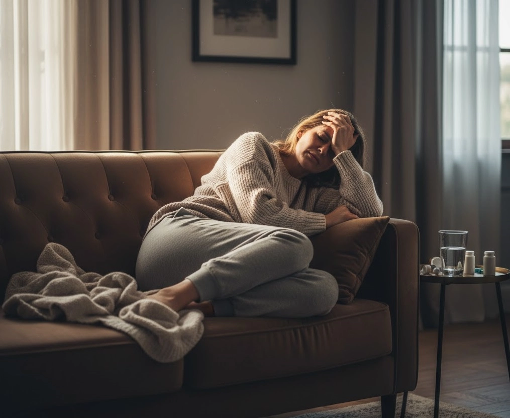 Чувство слабости у женщины