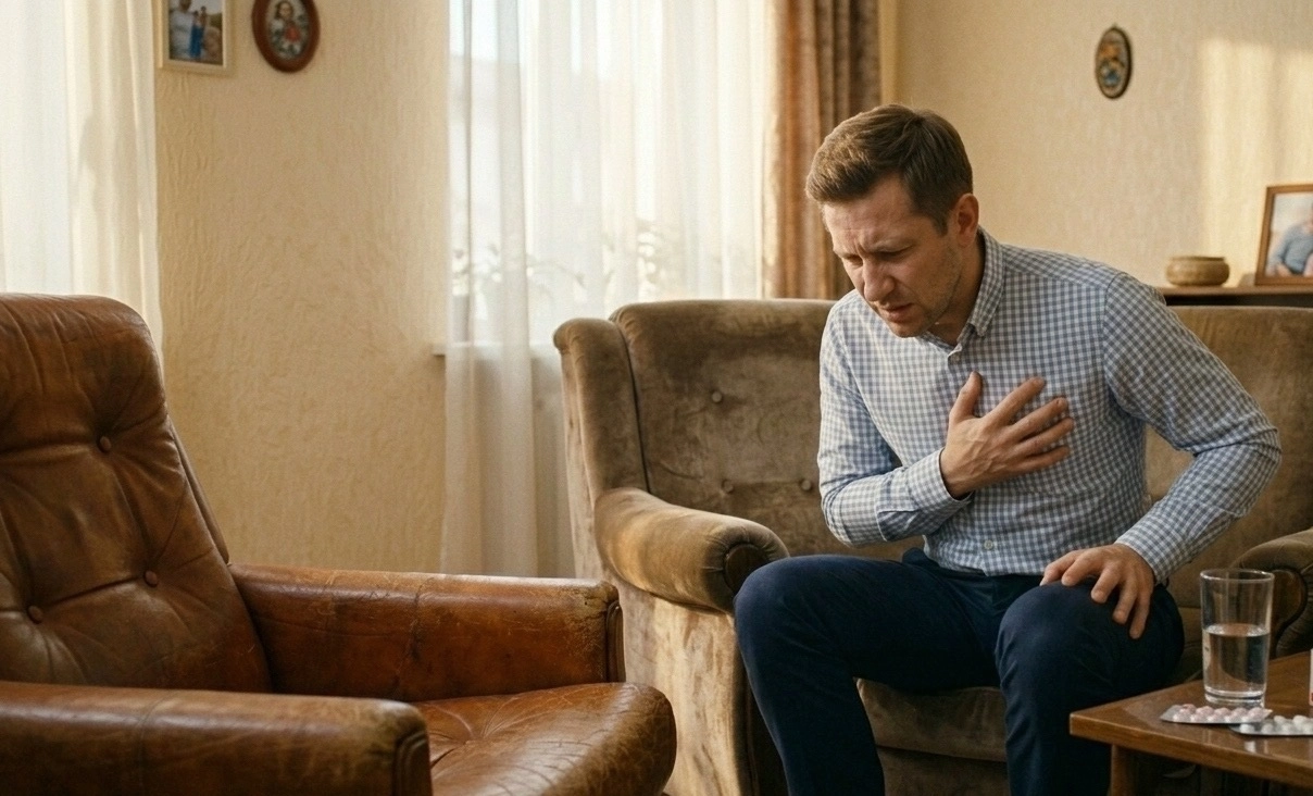 Острая боль в сердце