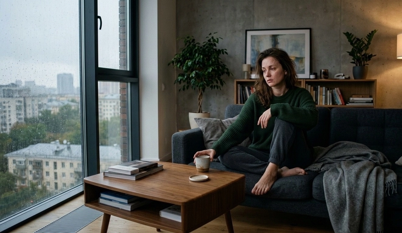 Проявление депрессии у женщины