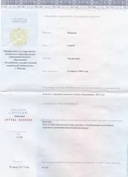 Фото приложения к диплому