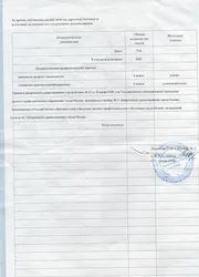 Фото результатов обучения по различных дисциплинам