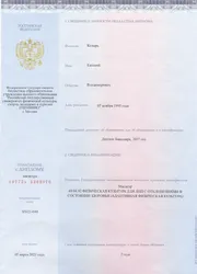 Фото приложения к диплому магистра