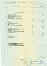 Фото результатов обучения по различных дисциплинам