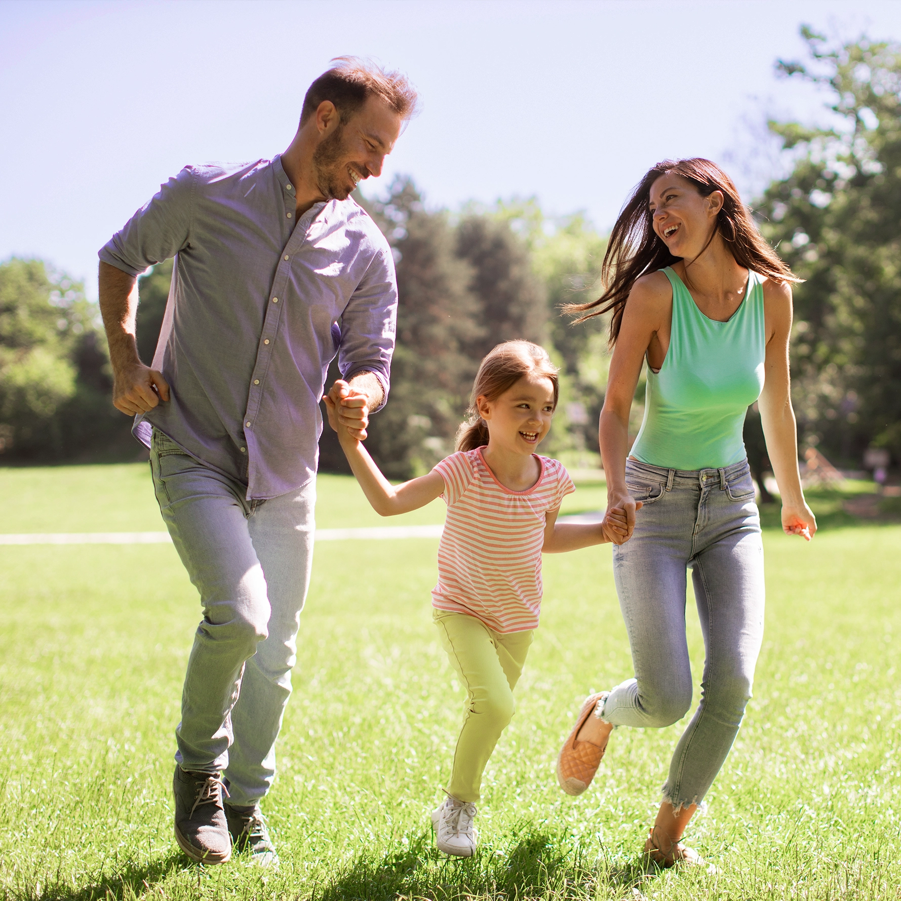 прогулки с семьёй