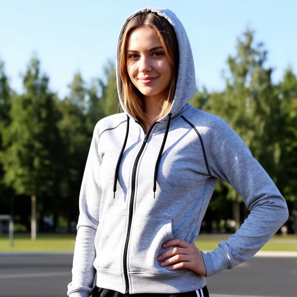 Фото девушки, которая занимается спортом