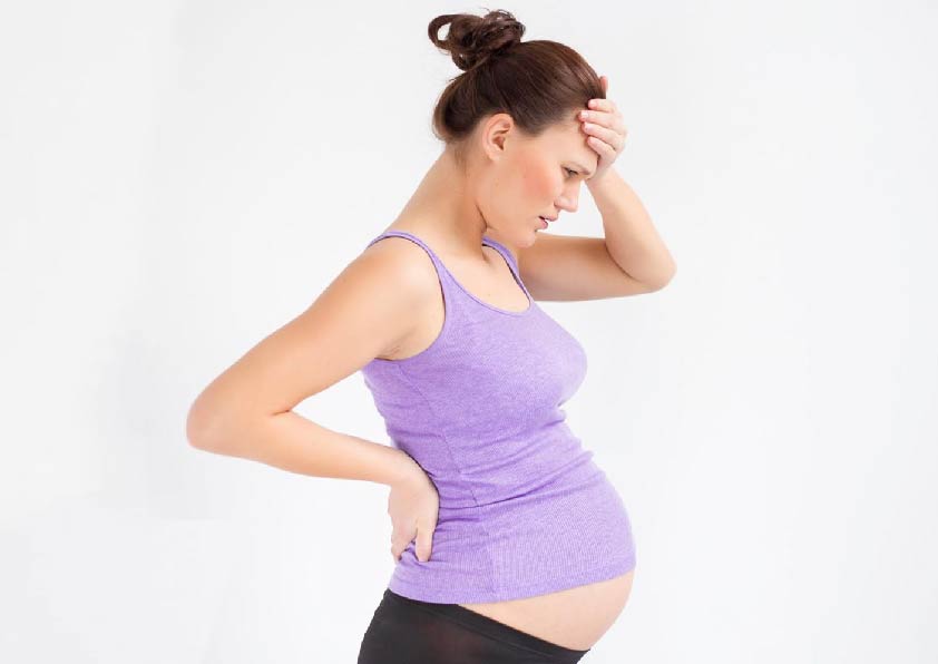Фото беременной женщины с шейным остеохондрозом