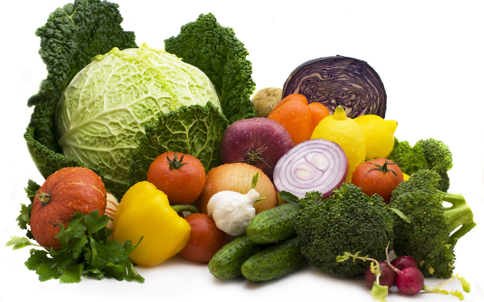 Здоровое питание включает овощи